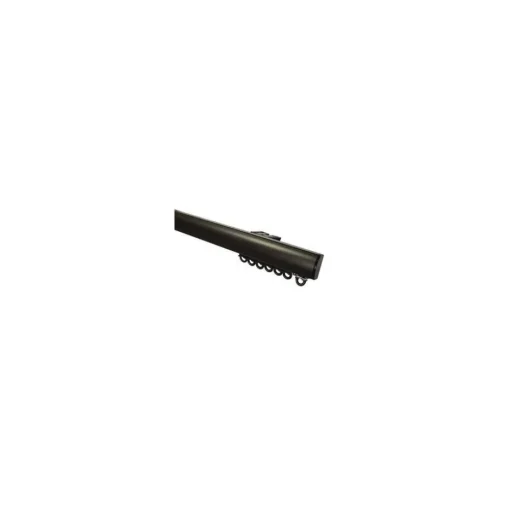 Gordijnrailset Zwart 400 cm