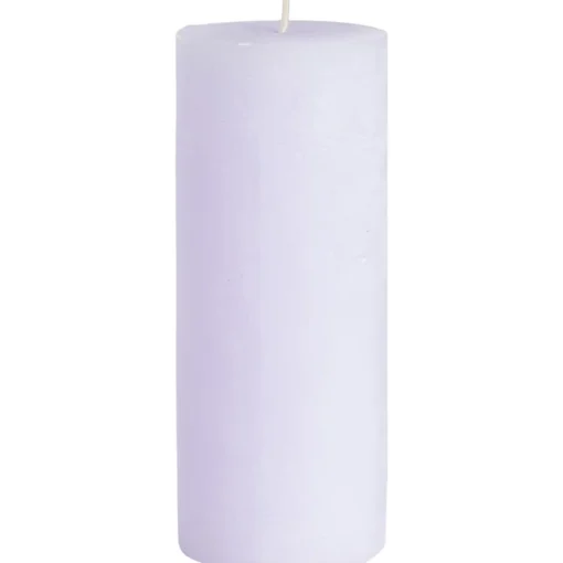Kaars Rustiek Lila 7x17 cm